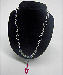 《あいちトリエンナーレ2010特製》トリエンナーレ黒蝶貝真珠ネックレス（タヒチ産）