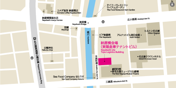 Nayabashi Area MAP
